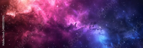 Universe abstract background, colorful space galaxy clouds nebula, stary cosmos, universe wallpaper