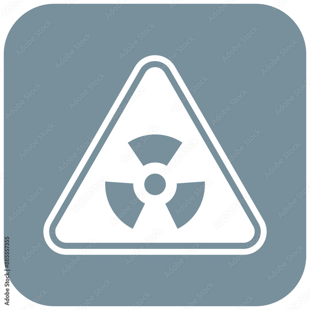 Radiation Symbol vector icon. Can be used for Chemotherapy iconset. Radiation Symbol vector icon. Can be used for Chemotherapy iconset.