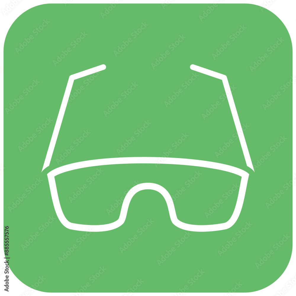 Safety Goggles vector icon. Can be used for Lab iconset. Safety Goggles vector icon. Can be used for Lab iconset.