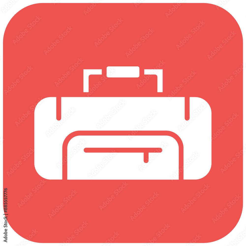 Sport Bag vector icon. Can be used for Rugby iconset. Sport Bag vector icon. Can be used for Rugby iconset.