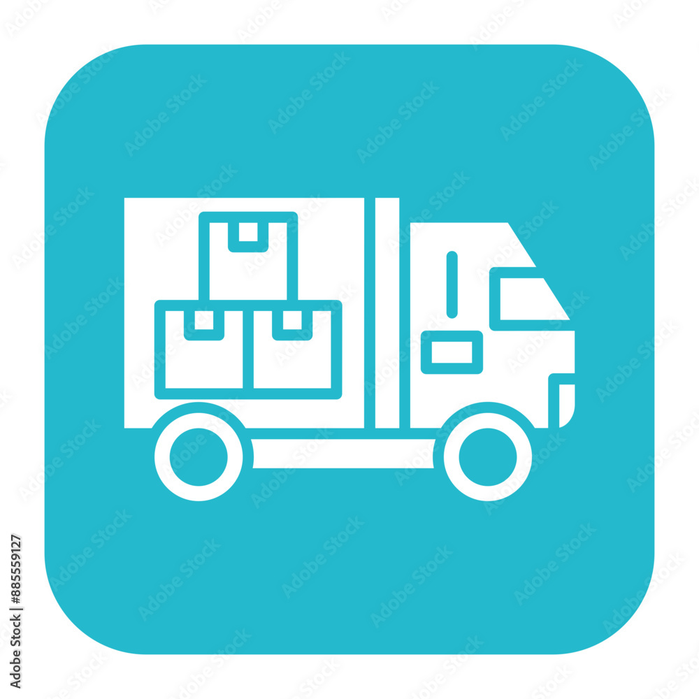 Lorry vector icon. Can be used for Warehouse iconset. Lorry vector icon. Can be used for Warehouse iconset.