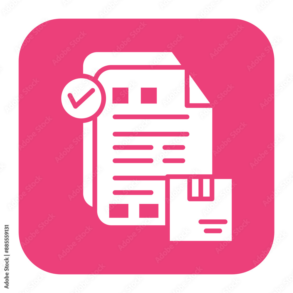 Package Documents vector icon. Can be used for Warehouse iconset. Package Documents vector icon. Can be used for Warehouse iconset.
