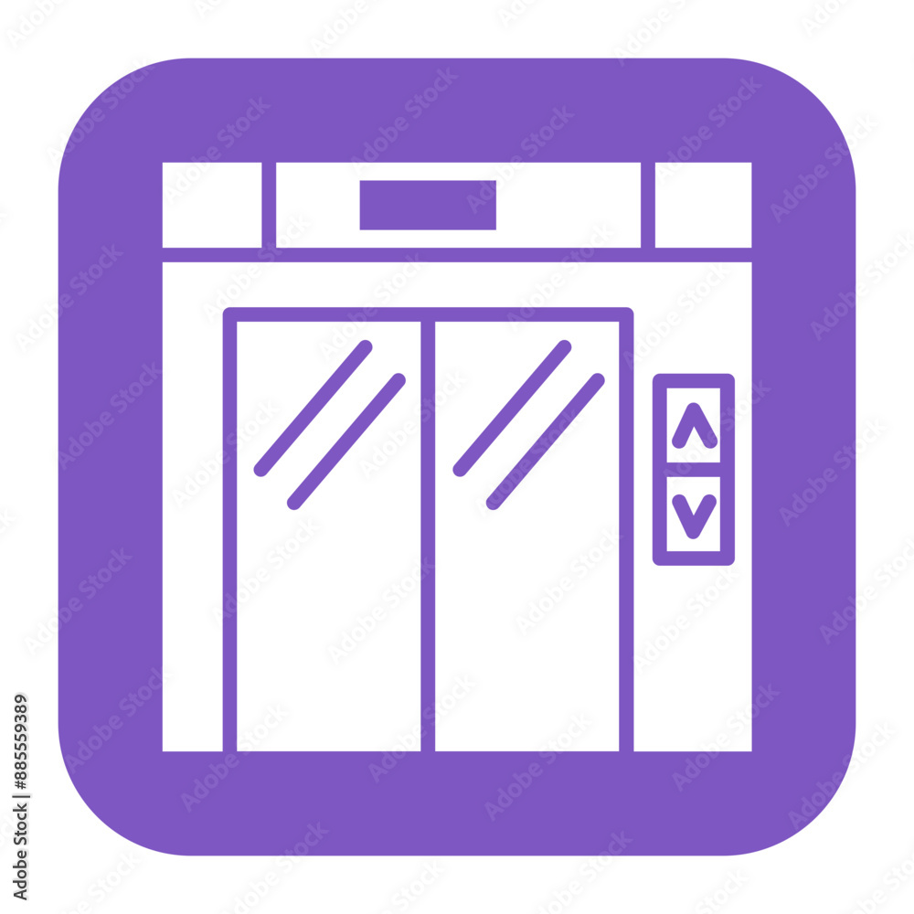 Lift vector icon. Can be used for Supermarket iconset. Lift vector icon. Can be used for Supermarket iconset.