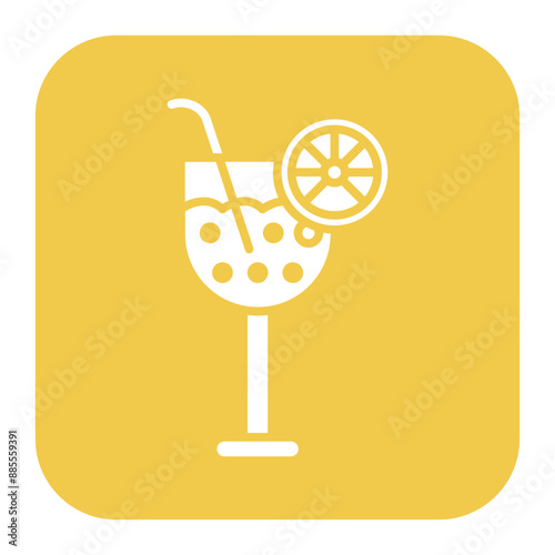 Juice vector icon. Can be used for Supermarket iconset.