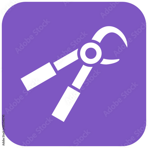 Forceps vector icon. Can be used for Shoemaker iconset.