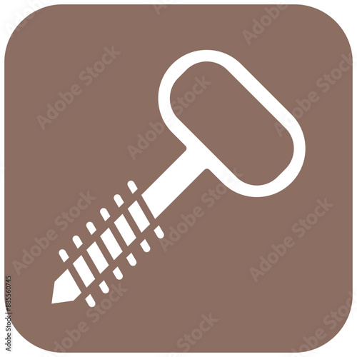Tendril vector icon. Can be used for Shoemaker iconset.