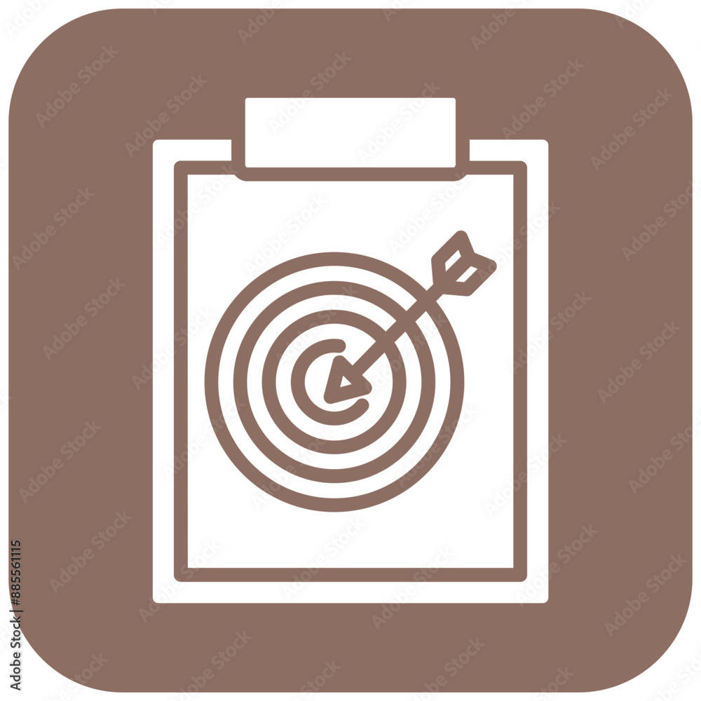 Clipboard vector icon. Can be used for Archery iconset. Clipboard vector icon. Can be used for Archery iconset.
