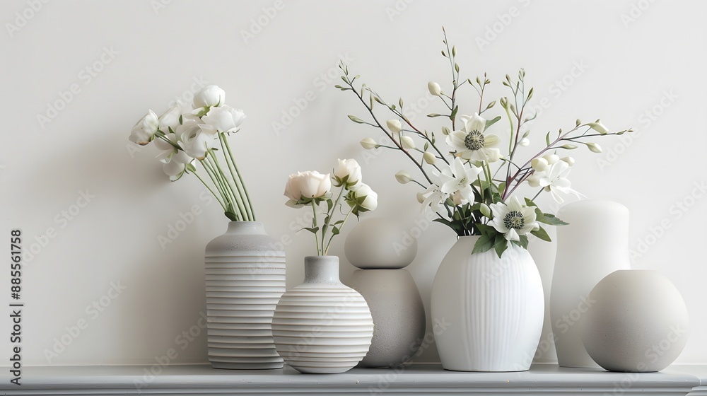 Decorative Vases A collection of elegant handcrafted vases Decorative Vases A collection of elegant handcrafted vases