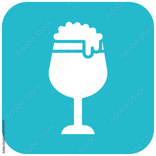 Craft Beer vector icon. Can be used for Bowling iconset.