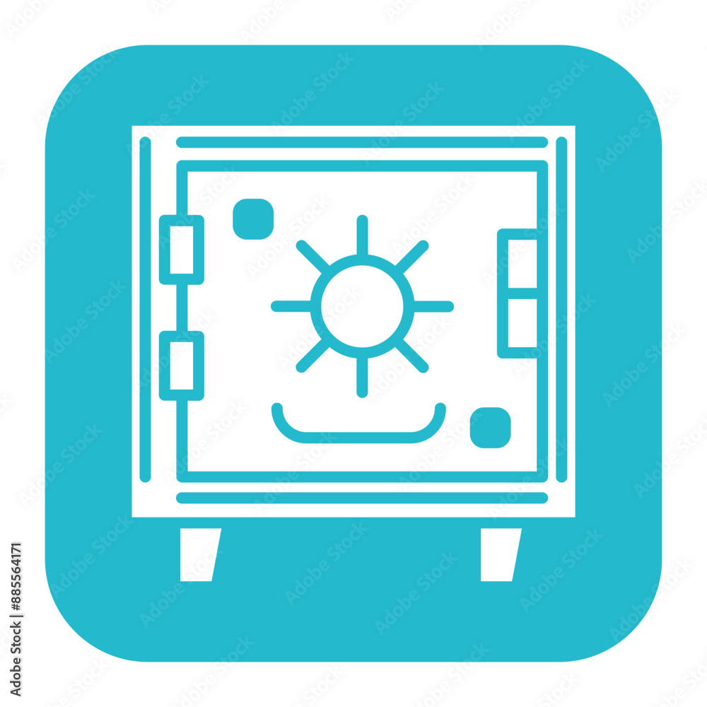 Vault vector icon. Can be used for Trading iconset. Vault vector icon. Can be used for Trading iconset.