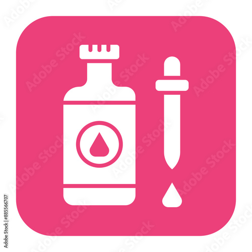 Essentail Oil vector icon. Can be used for Spa iconset.
