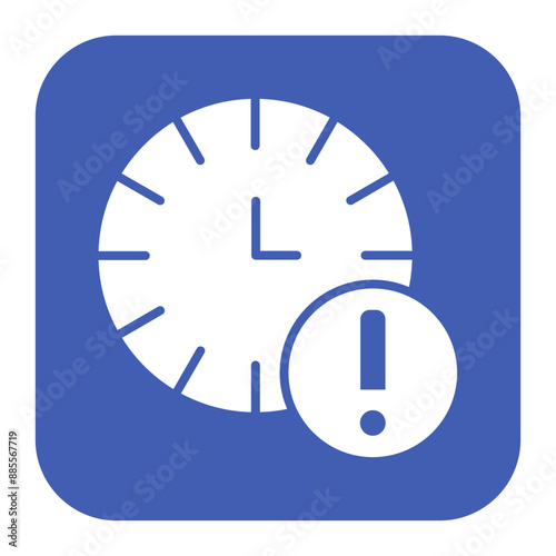 Timeout vector icon. Can be used for Business and Finance iconset.