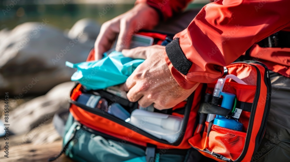 First Aid Kit: Essentials for Medical Emergencies
Carry a portable first aid kit for immediate medical care on the go, containing basic medical supplies for minor cuts, wounds, and other ailments. First Aid Kit: Essentials for Medical Emergencies
Carry a portable first aid kit for immediate medical care on the go, containing basic medical supplies for minor cuts, wounds, and other ailments.