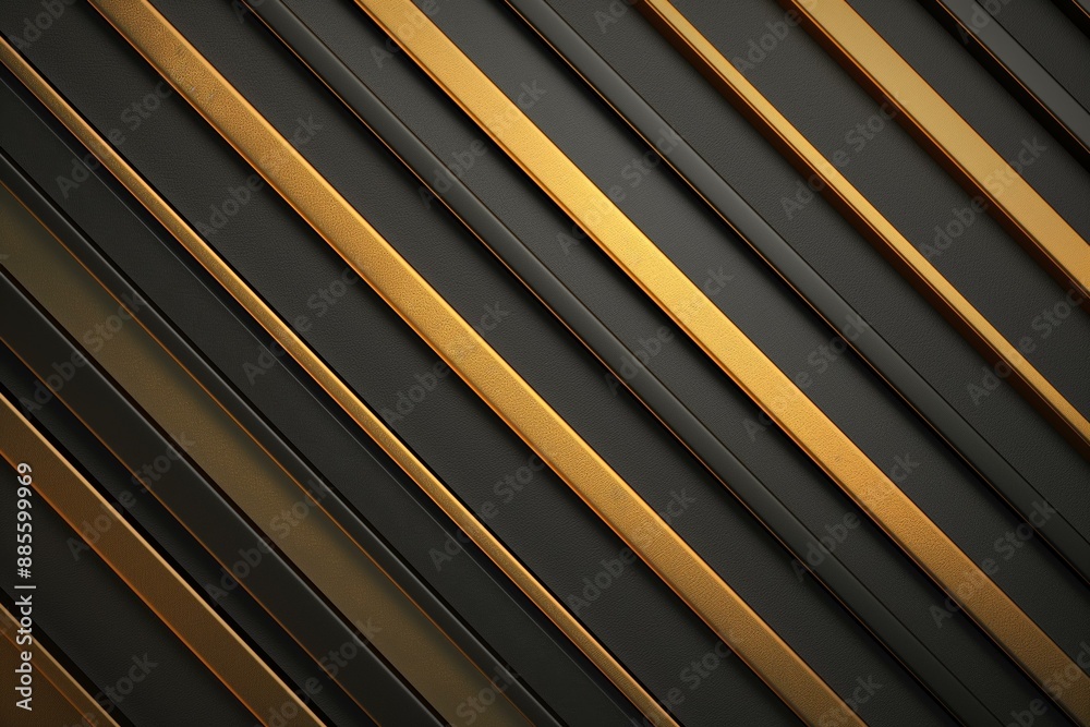 A sophisticated background featuring elegant black and gold diagonal stripes. A sophisticated background featuring elegant black and gold diagonal stripes.
