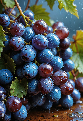 Wallpaper Mural blueberries on the bush Torontodigital.ca