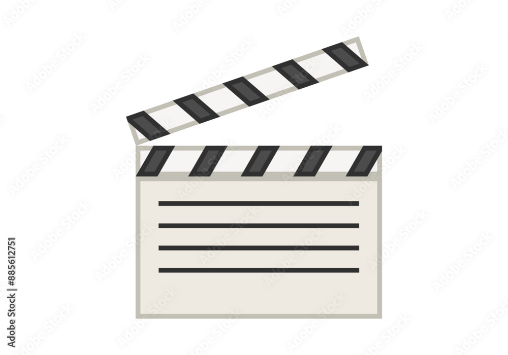 Fototapeta premium Claqueta de director para grabar película