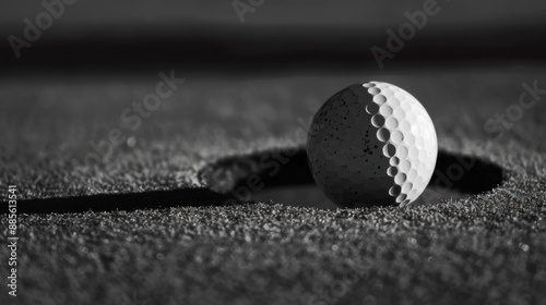 Golf Ball Close-Up