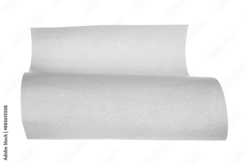 Single white paper flying, sheet falls and twists isolated on white, clipping path Single white paper flying, sheet falls and twists isolated on white, clipping path