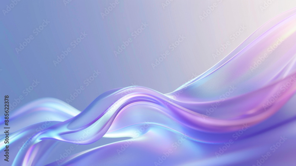Abstract background with gradient color and wave shape, blue purple background, light and shadow, soft lighting, minimalist style Abstract background with gradient color and wave shape, blue purple background, light and shadow, soft lighting, minimalist style
