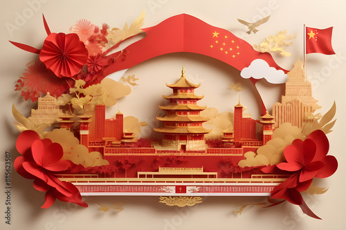 Celebrating Unity: China's National Day Festivities photo