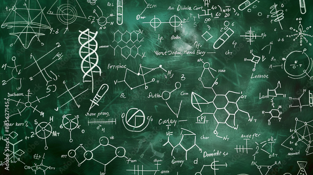 Abstract blackboard background. Abstract blackboard background.
