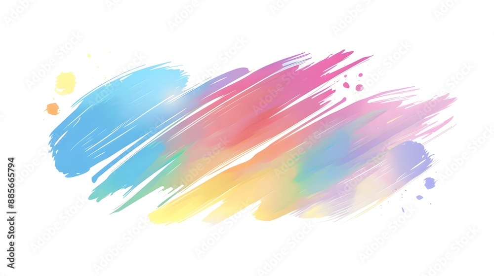 Pastel Gradient Background with Motivational Quote for Sticker Design or Shirt Pastel Gradient Background with Motivational Quote for Sticker Design or Shirt