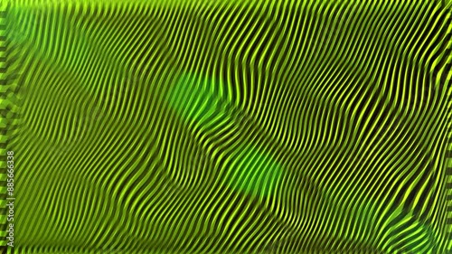 Wallpaper Mural Flowing Green Wave Pattern Abstract Background Torontodigital.ca