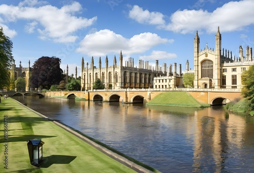 A view of Cambridge University