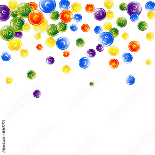 Vitamins and minerals complex. Multivitamins