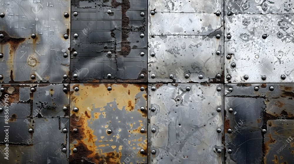 Weathered Industrial Metal Textures with Rust Patterns and Grunge Accents Suitable for Shirt or Sticker Design on White Background Weathered Industrial Metal Textures with Rust Patterns and Grunge Accents Suitable for Shirt or Sticker Design on White Background