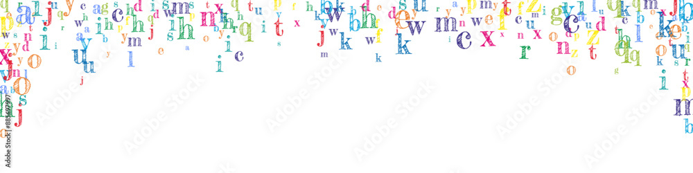 Concept of school background. Colorful childish Concept of school background. Colorful childish