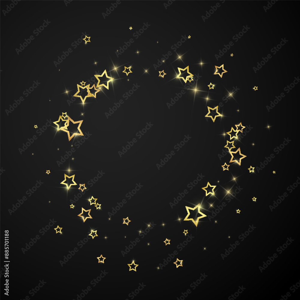 Twinkle stars scattered around randomly, flying, Twinkle stars scattered around randomly, flying,