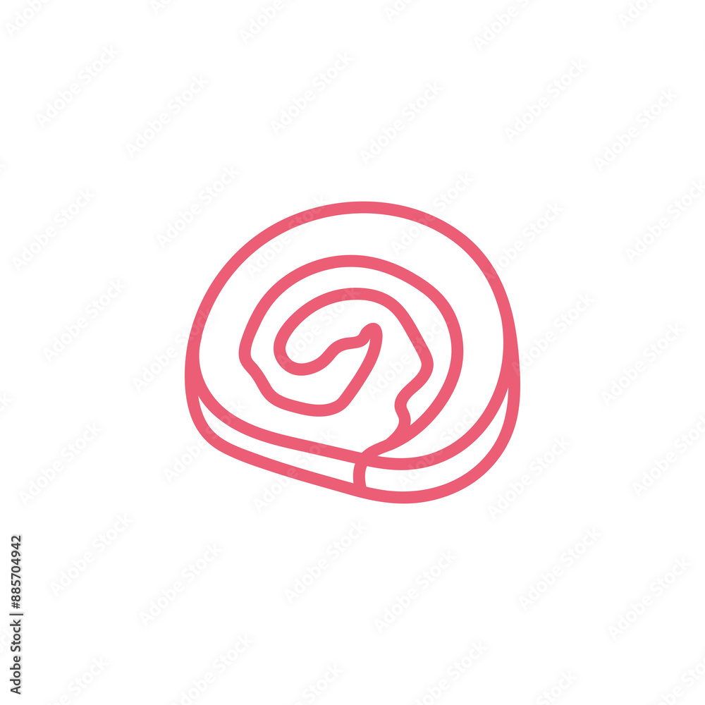 red spiral lollipop red spiral lollipop