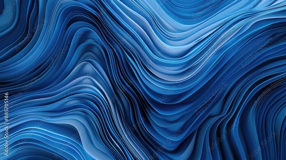 An abstract background with flowing, wavy lines resembling the natural movement of water, in a gradient of blue hues. An abstract background with flowing, wavy lines resembling the natural movement of water, in a gradient of blue hues.