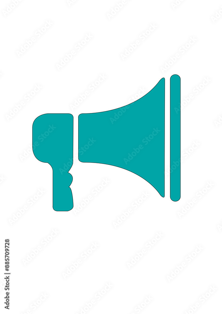 megaphone icon vector illustration megaphone icon vector illustration