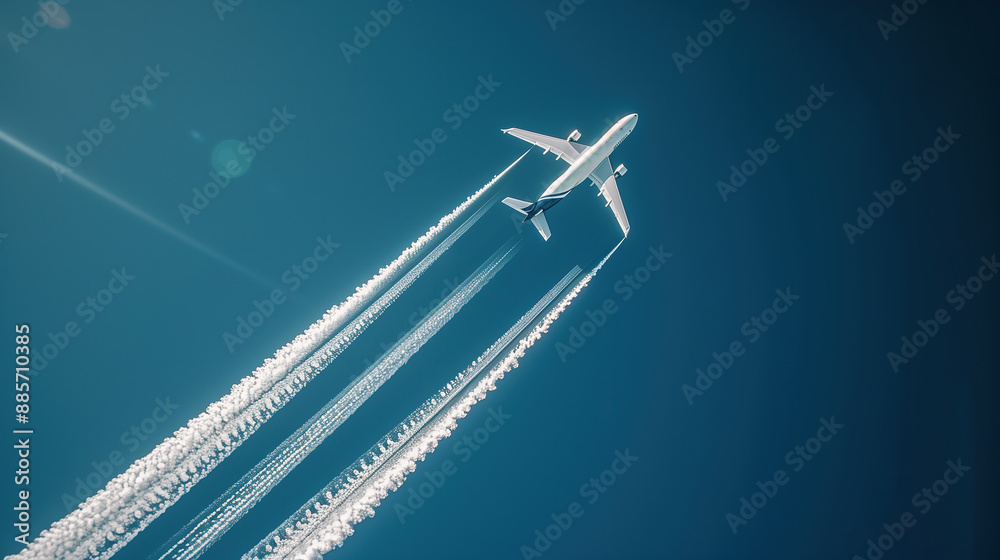 airplane in the air airplane in the air