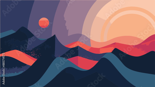 Abstract Vector Graphic