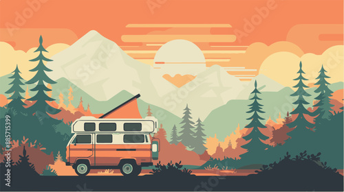 Abstract Vector Graphic