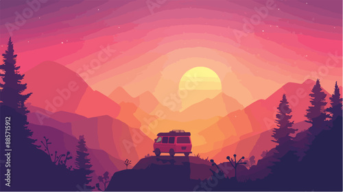 Abstract Vector Graphic