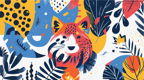 Abstract Vector Graphic