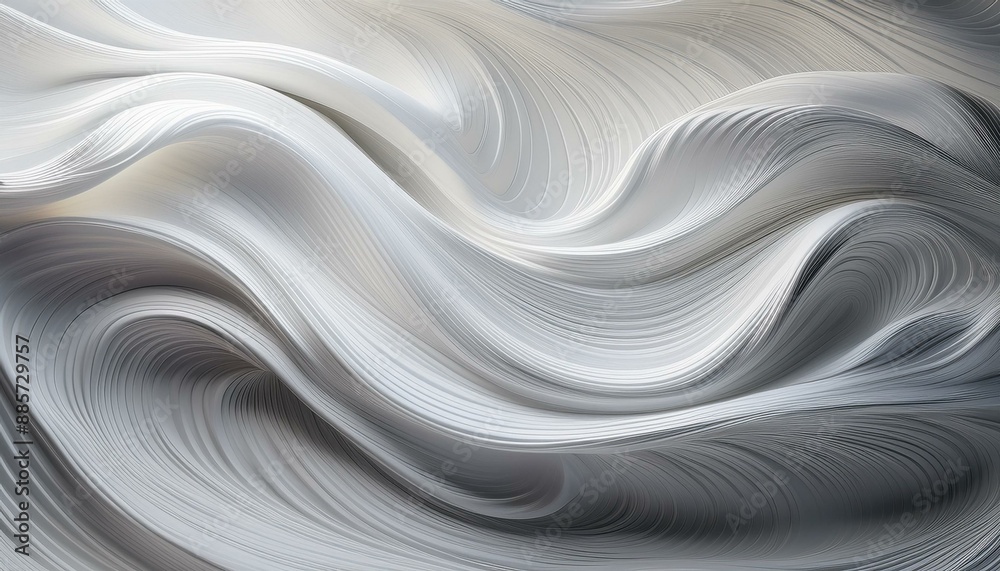 elegant curvy swirl waves background design with linen, light gray and pastel gray color elegant curvy swirl waves background design with linen, light gray and pastel gray color