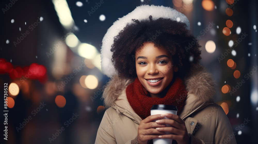 Beautiful woman celebrating Christmas at home. Girl in a seasonal winter interior. The concept of holidays. Beautiful woman celebrating Christmas at home. Girl in a seasonal winter interior. The concept of holidays.