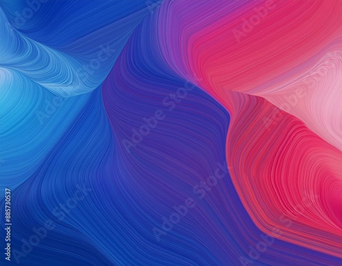 horizontal artistic colorful abstract wave background with royal blue, moderate pink and very dark magenta colors. can be used as texture, background or wallpaper