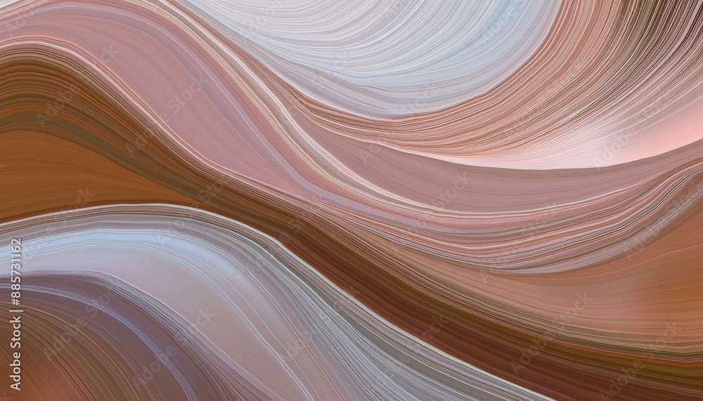 modern futuristic banner with waves. modern waves background design with silver, brown and rosy brown color modern futuristic banner with waves. modern waves background design with silver, brown and rosy brown color