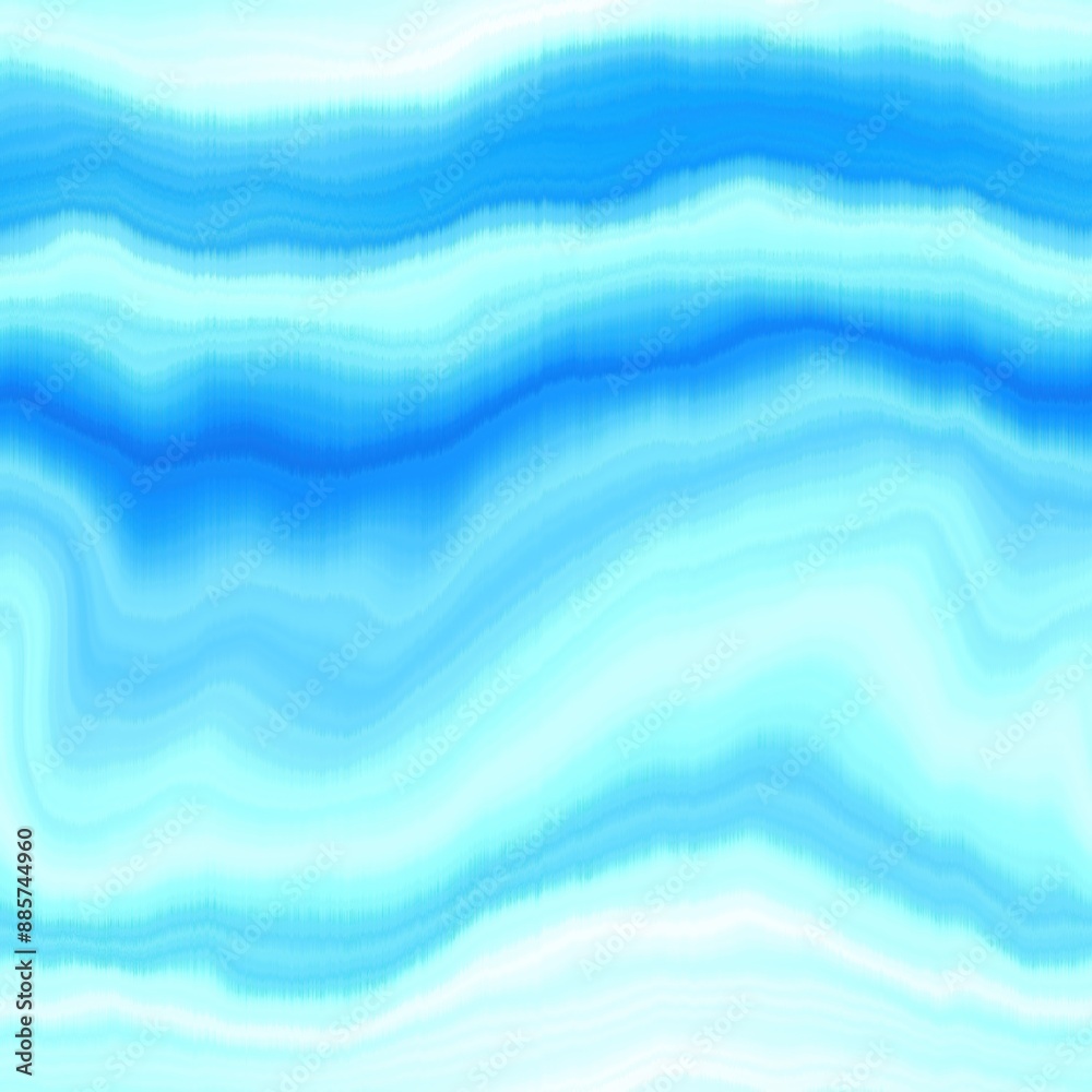 Modern summer striped blur wash seamless pattern background for trendy beach wear and coastal living designs. Repeatable alcohol ink bleed effect in blue white indigo colors Modern summer striped blur wash seamless pattern background for trendy beach wear and coastal living designs. Repeatable alcohol ink bleed effect in blue white indigo colors