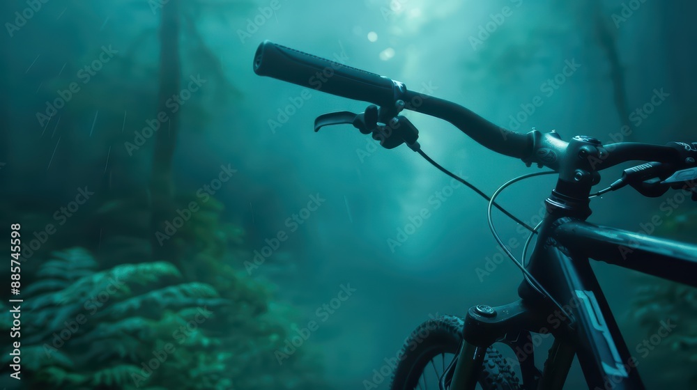 Cycling and biking through an ethereal realm in a supernatural scene, the air filled with the sounds of nature s whispers Cycling and biking through an ethereal realm in a supernatural scene, the air filled with the sounds of nature s whispers