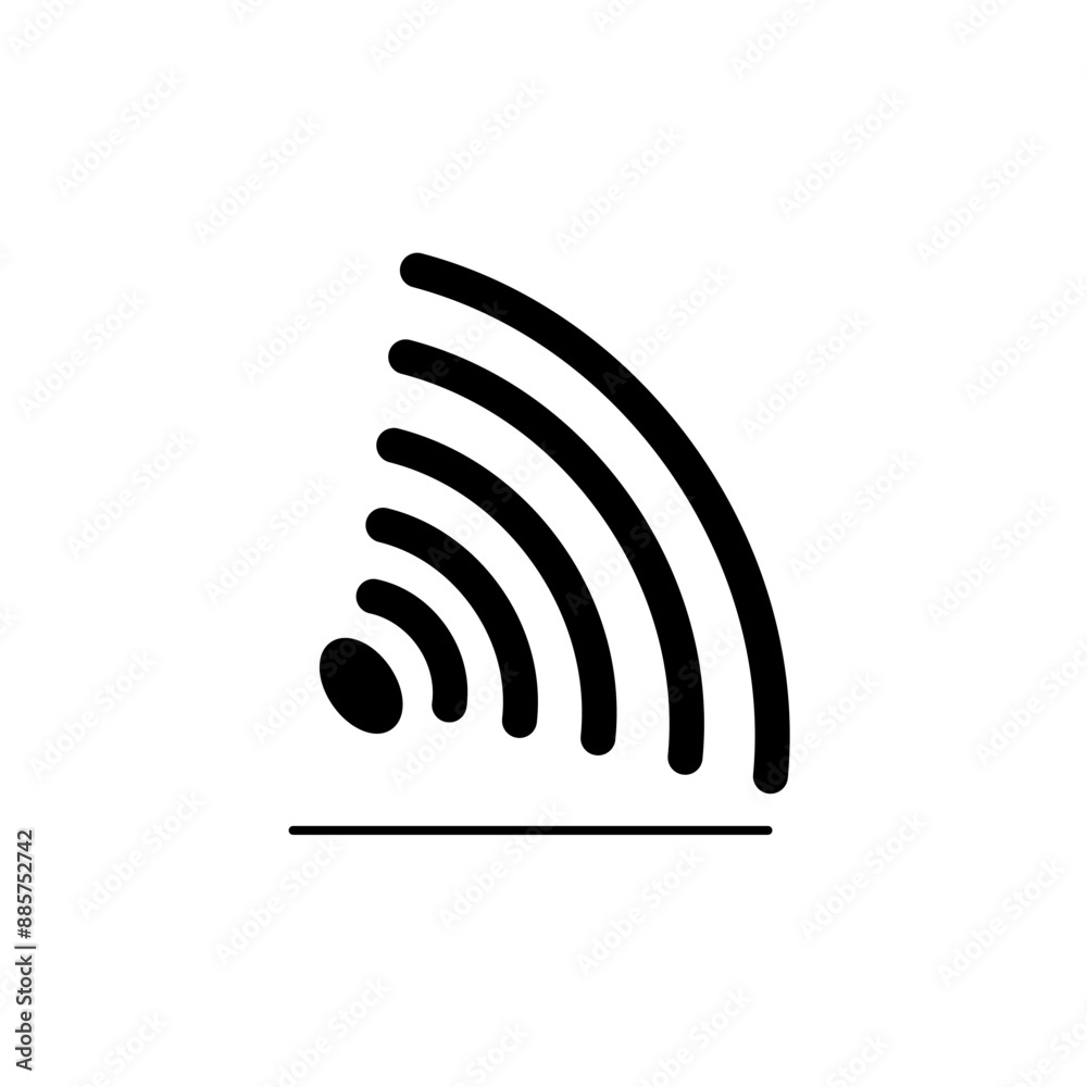 wireless concept line icon. Simple element illustration.wireless concept outline symbol design. wireless concept line icon. Simple element illustration.wireless concept outline symbol design.