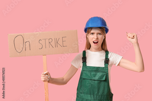 Protesting female construct...