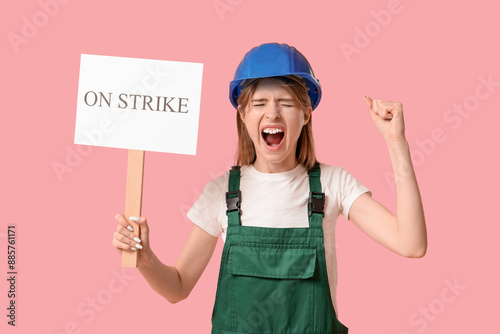 Protesting female construct...