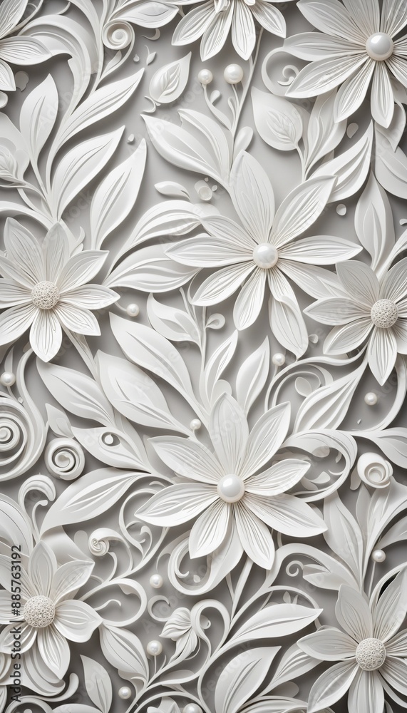 Elegant Floral Wedding Design Template